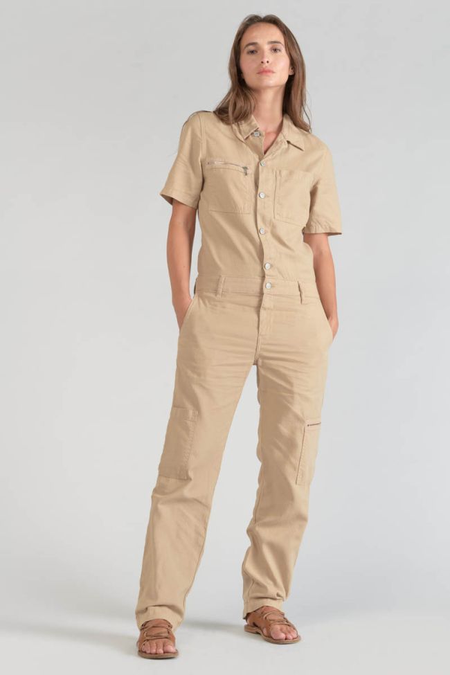 Sandy beige Luminy jumpsuit