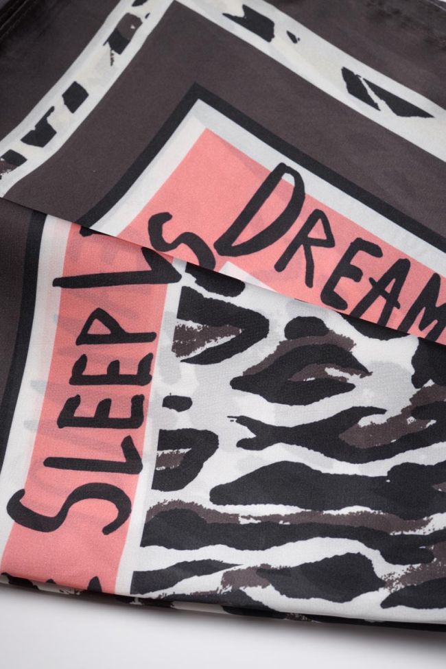 Leopard print Marinna scarf