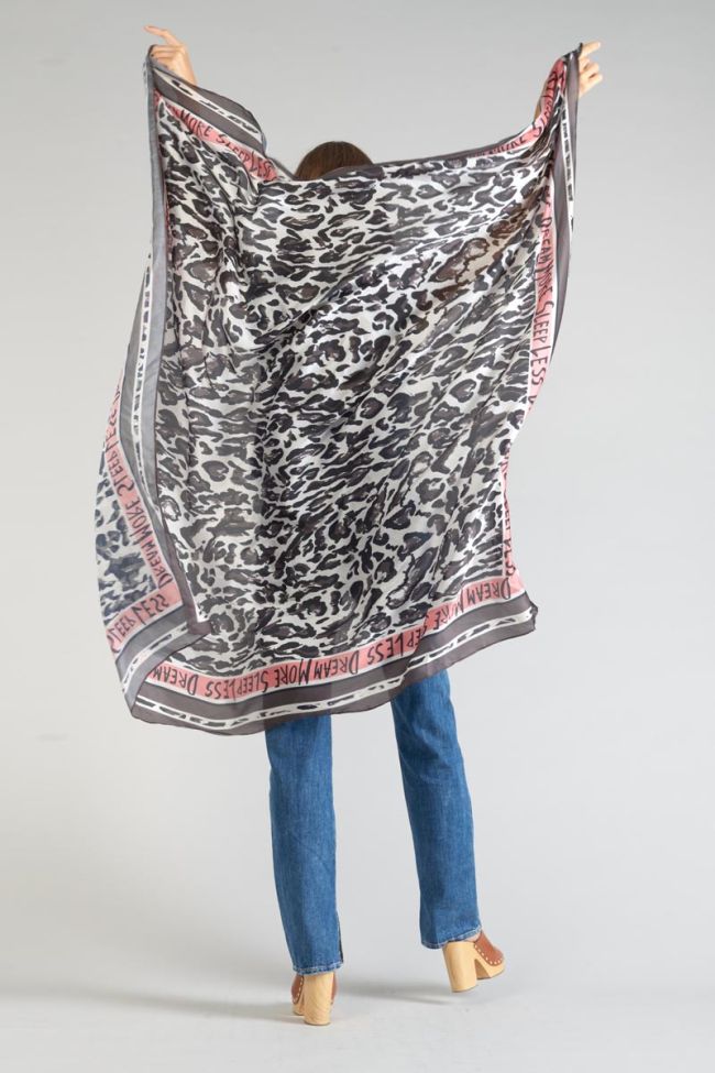 Leopard print Marinna scarf