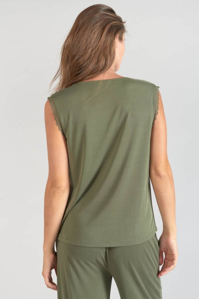 Khaki Nani top