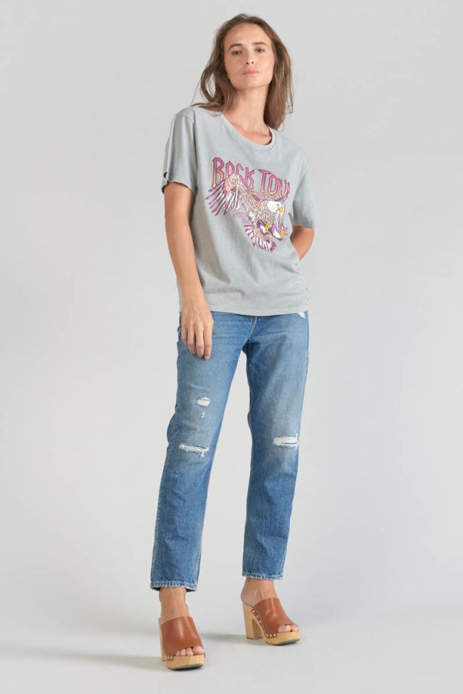 Nixon light grey faded t-shirt