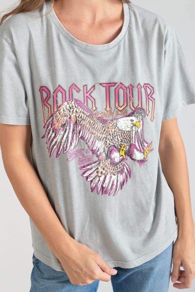 Nixon light grey faded t-shirt