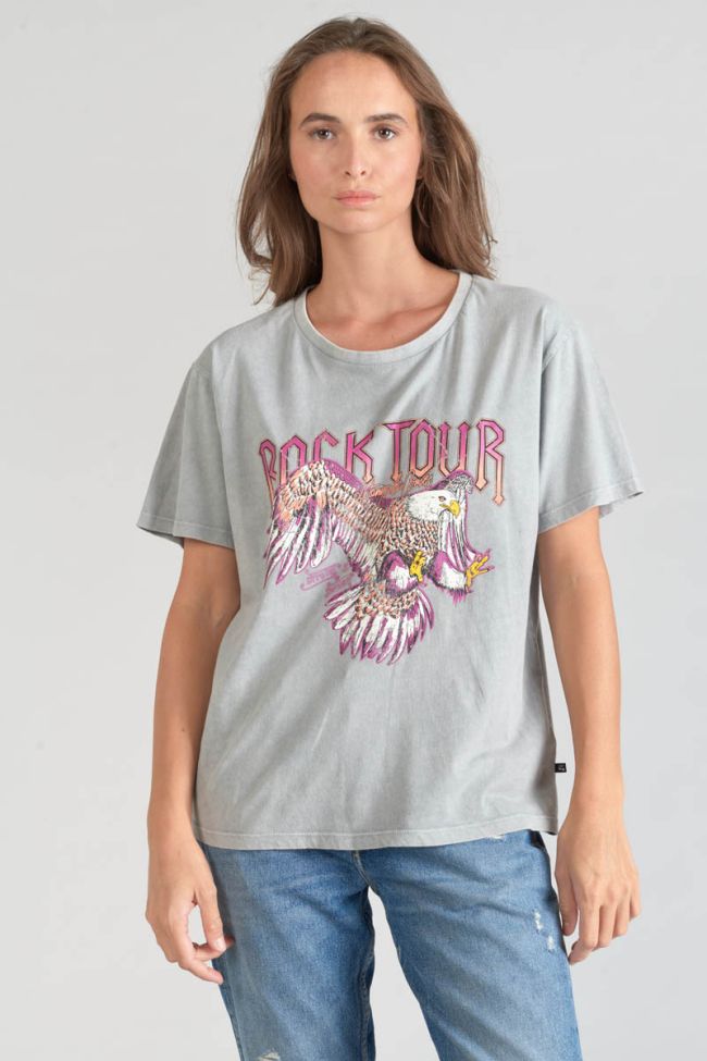 Nixon light grey faded t-shirt