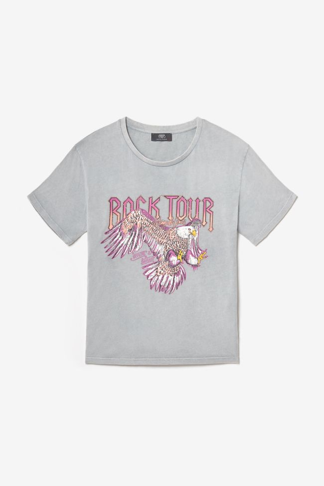 Nixon light grey faded t-shirt