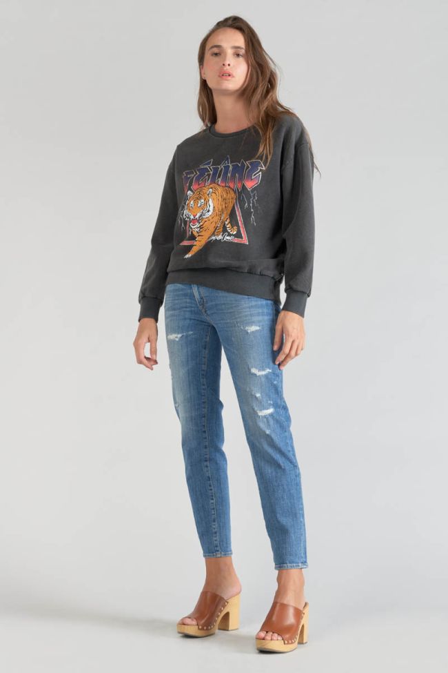 Nyke sweatshirt grey washed