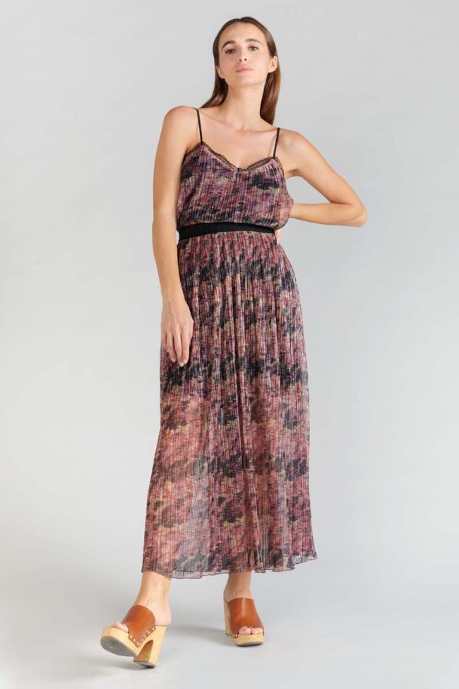 Long iridescent Ran skirt