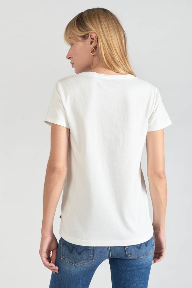 Printed white Savana t-shirt