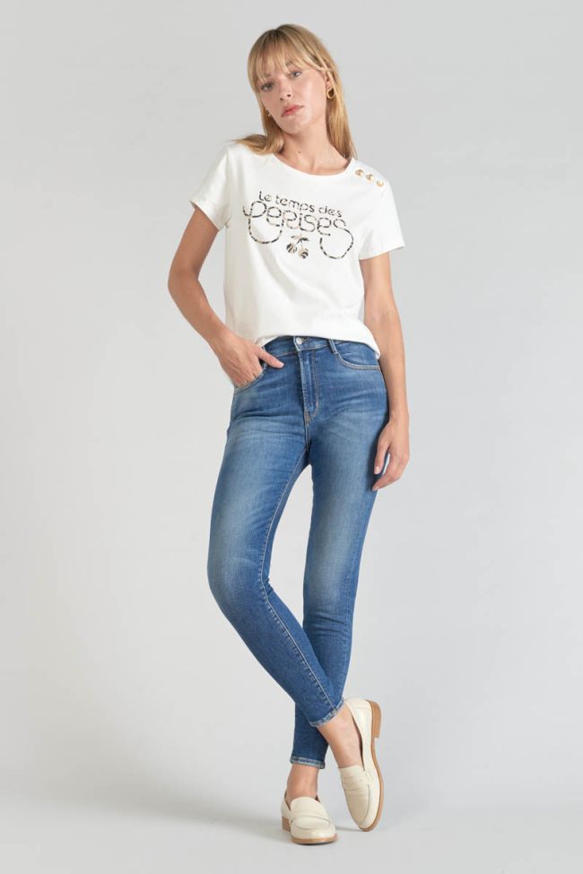 Printed white Savana t-shirt
