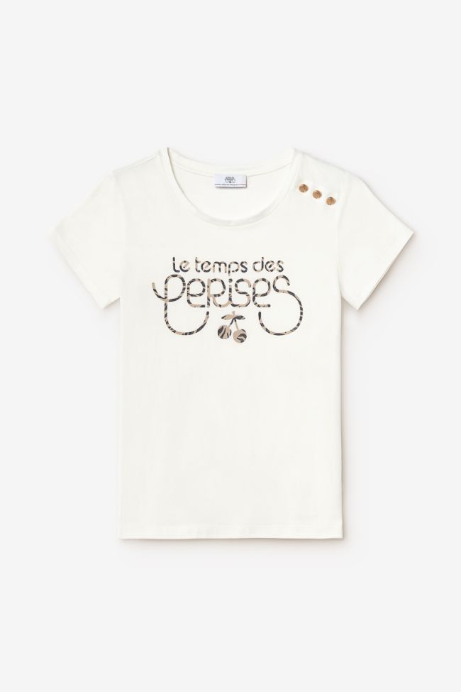 Printed white Savana t-shirt