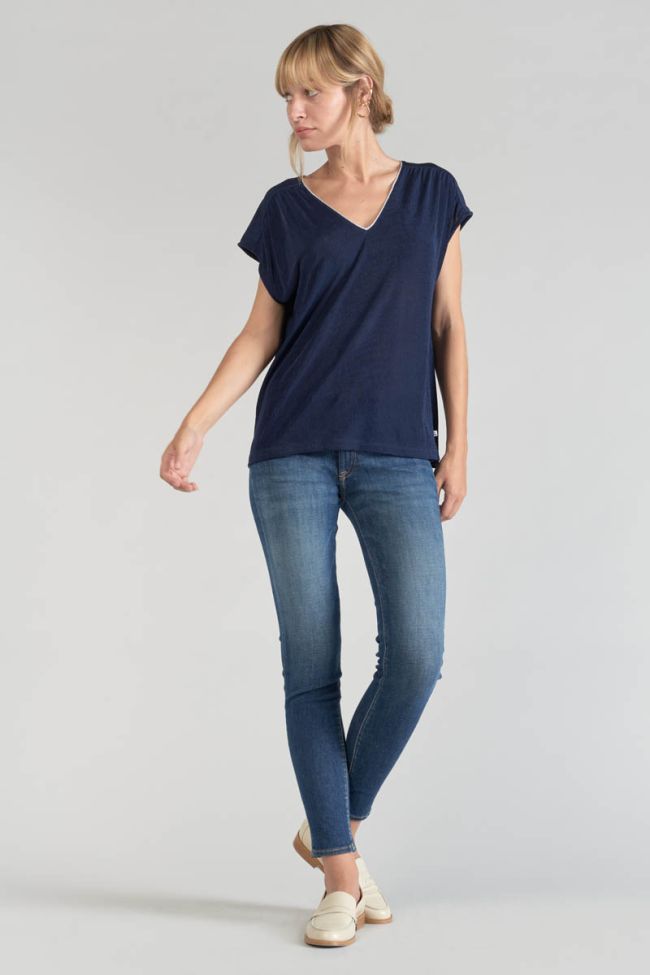 Navy blue Sidy top