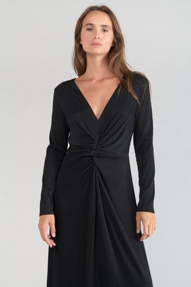 Black Yama maxi dress