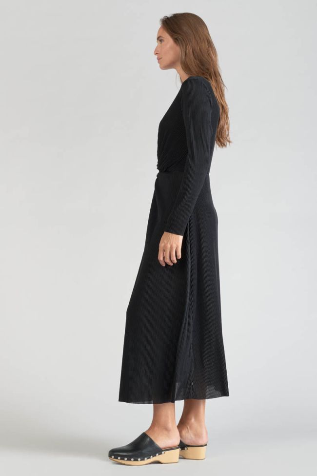 Black Yama maxi dress