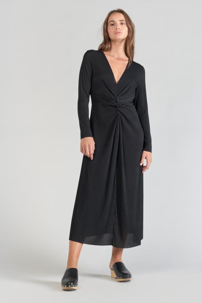 Black Yama maxi dress