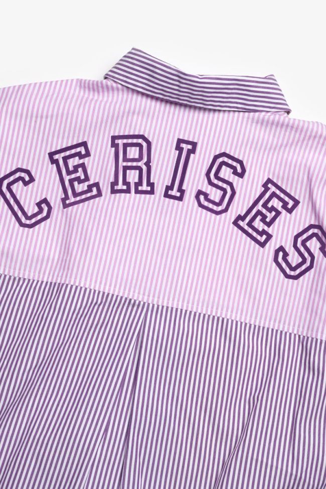 Multi-coloured striped Alizgi oversized shirt