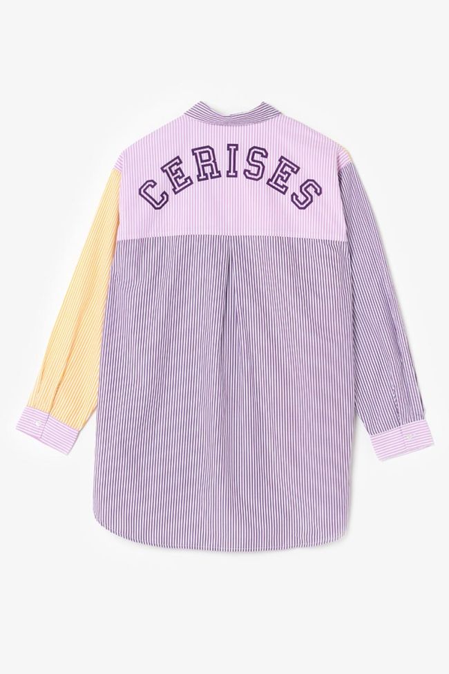 Multi-coloured striped Alizgi oversized shirt