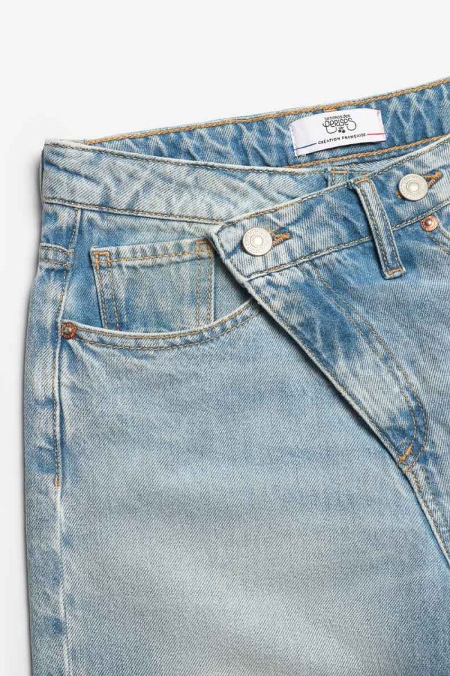 Faded blue denim Casa Bermuda shorts