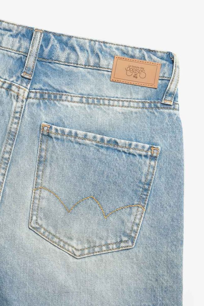 Faded blue denim Casa Bermuda shorts