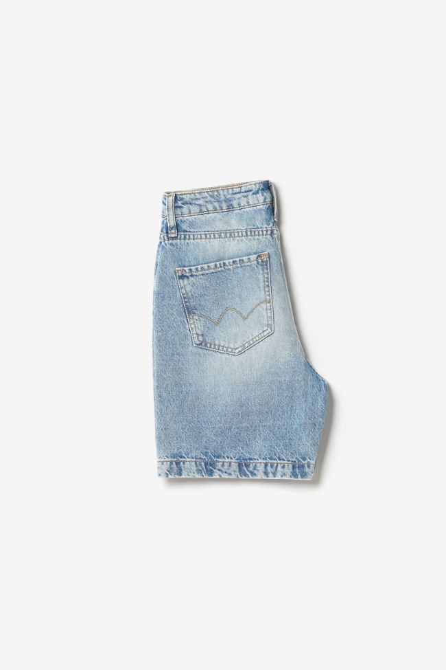 Faded blue denim Casa Bermuda shorts