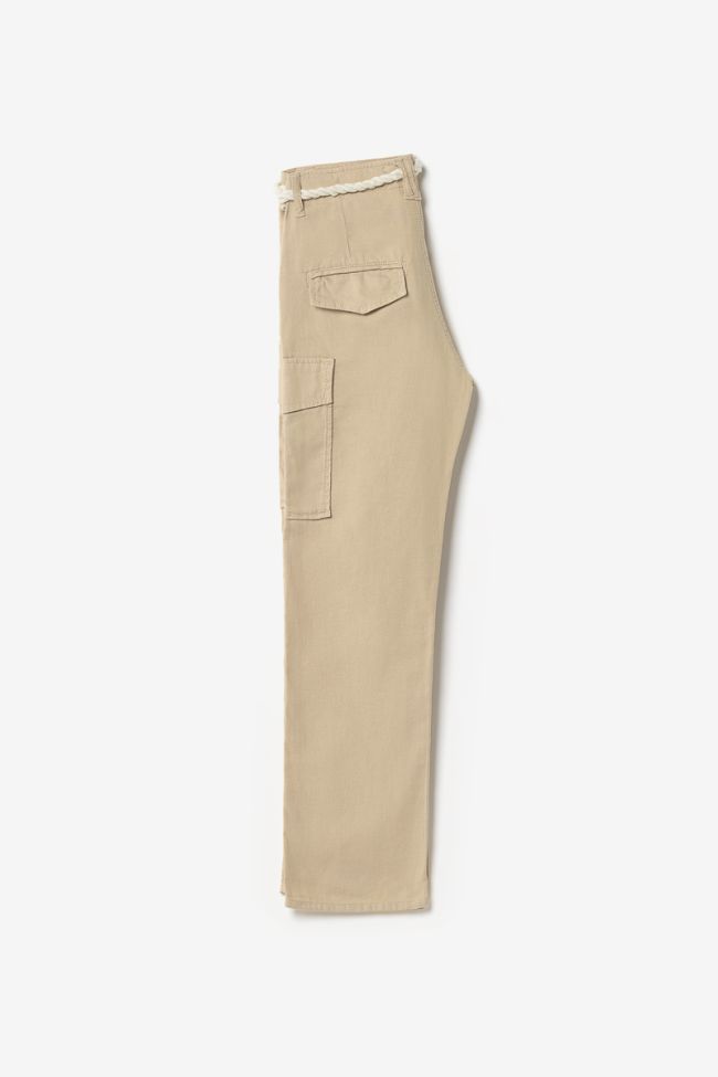 Sandy beige Caste cargo trousers