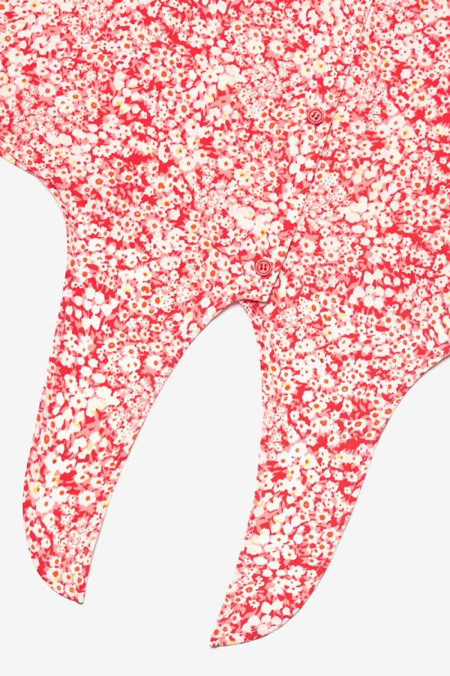 Red floral Coxiegi top