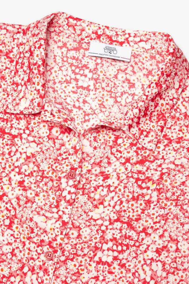Red floral Coxiegi top