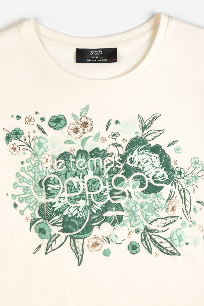 Cream printed Gracygi t-shirt