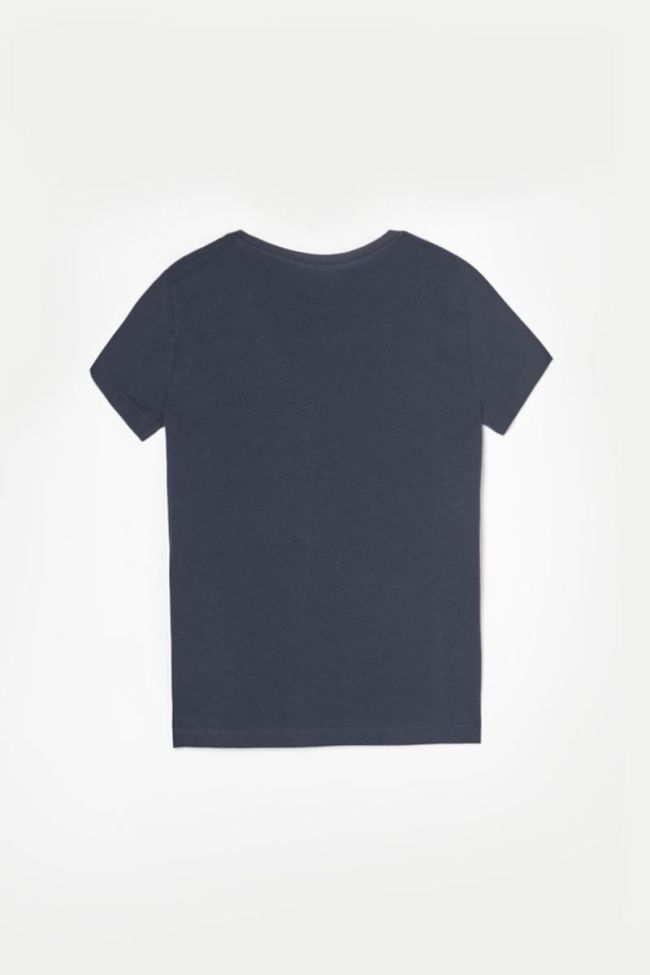 Printed midnight blue Gracygi t-shirt