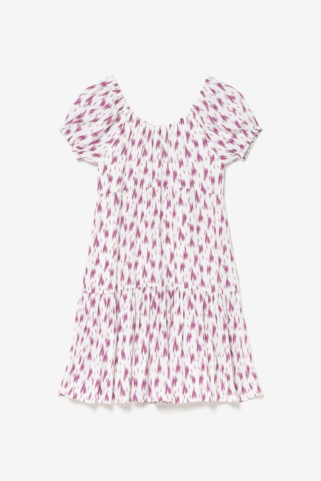 Purple print Kylagi dress