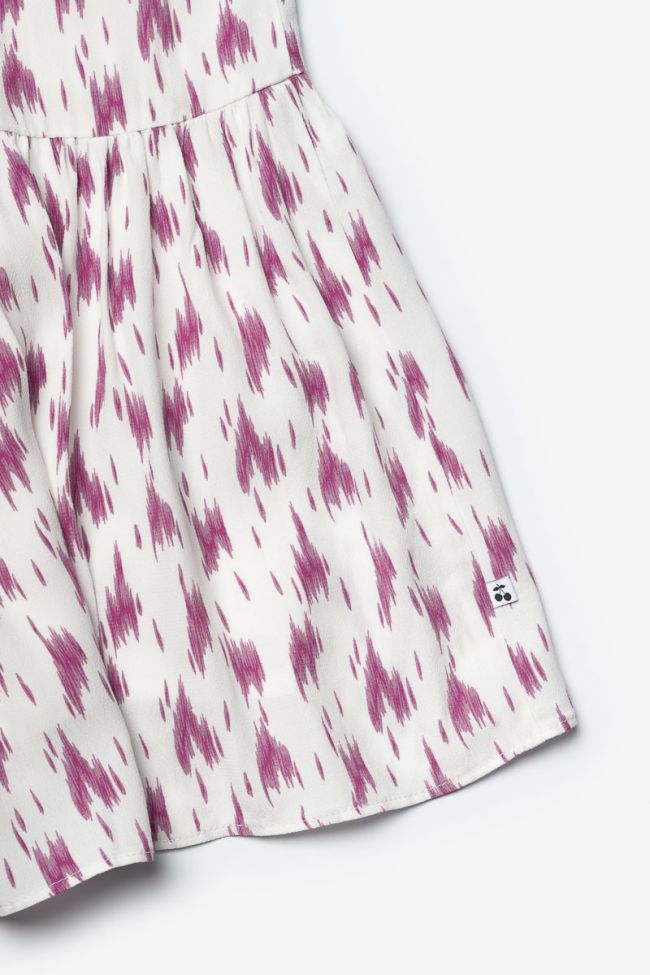 Purple print Kylagi dress