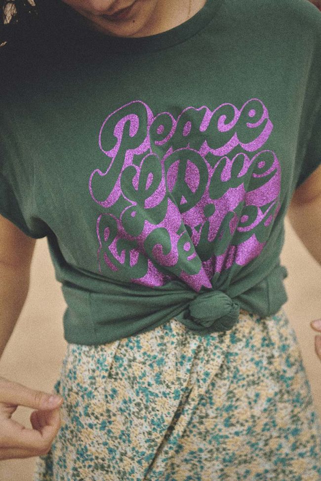 Pine green Miyagi t-shirt