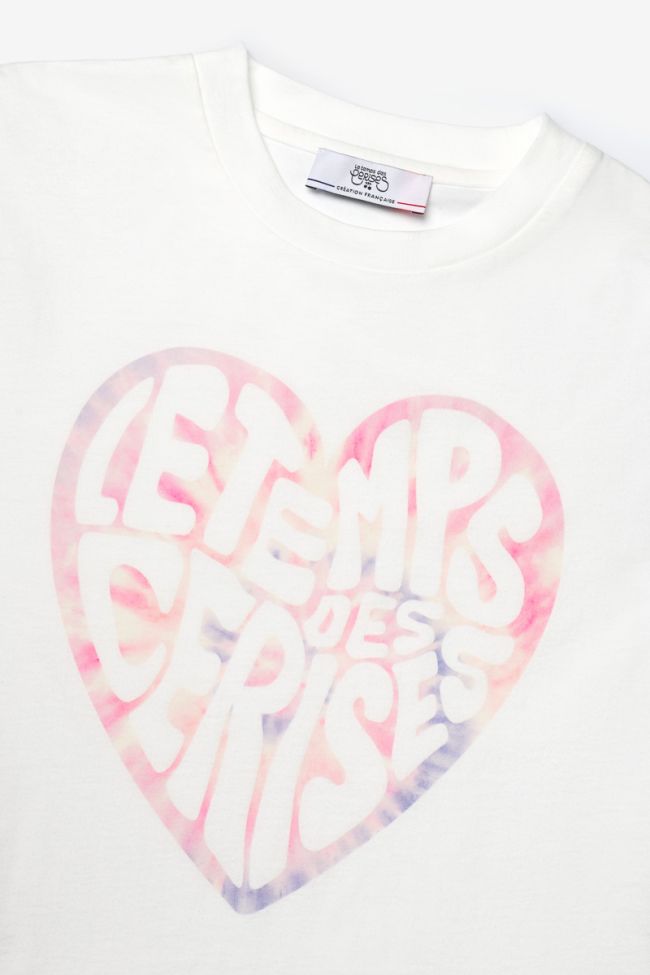 Printed white Moonagi t-shirt