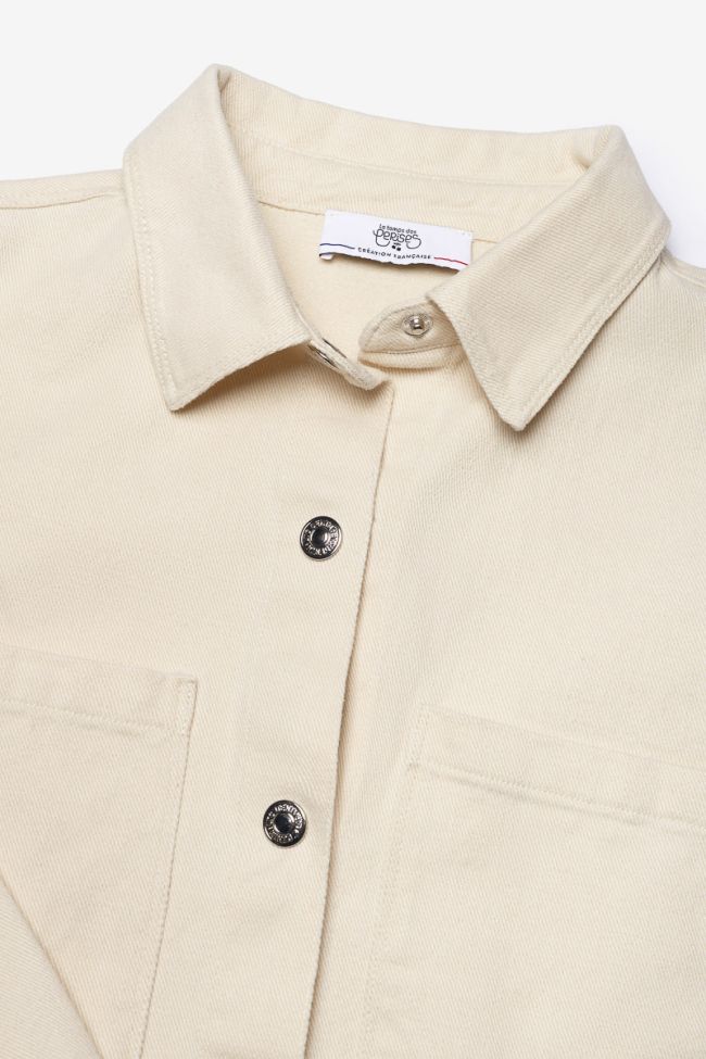 Cream denim Nagegi jacket