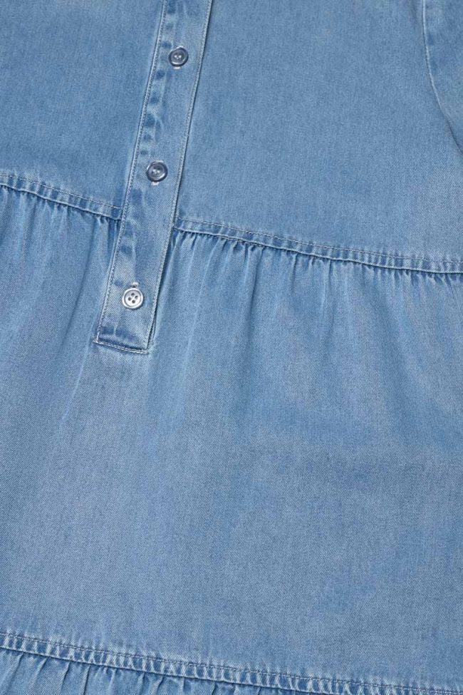 Denim blue tencel Sunogi dress