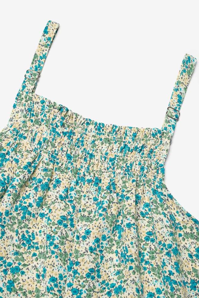 Green floral Tategi dress