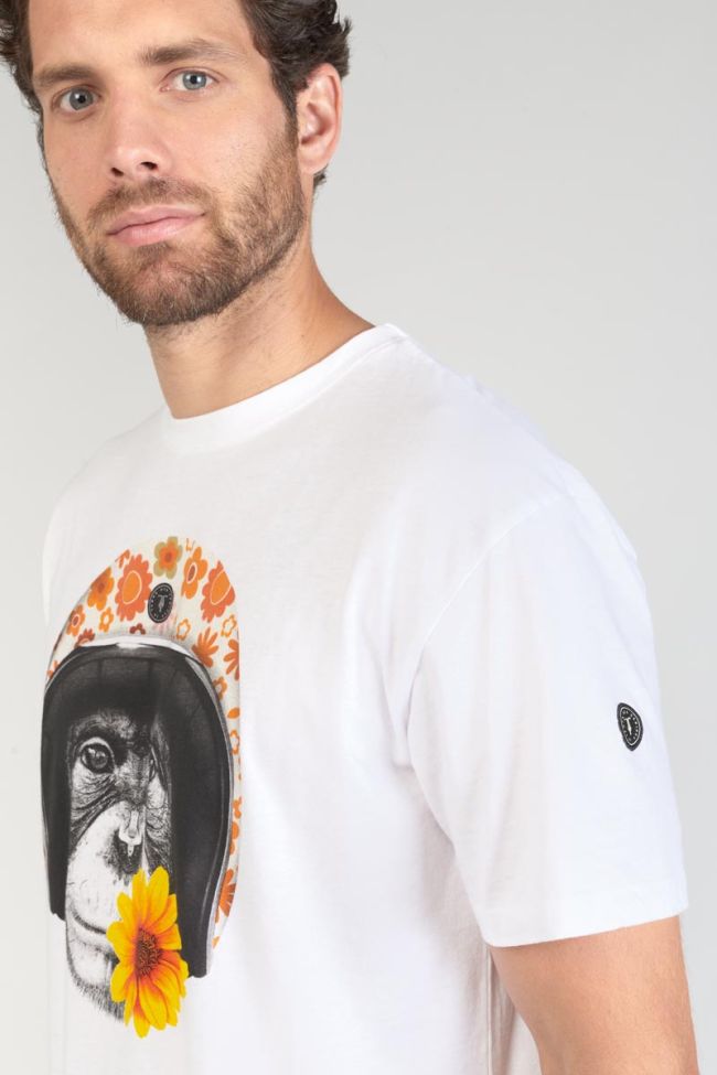 Printed white Andler t-shirt