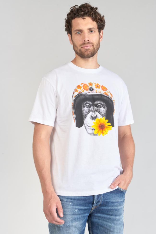 Printed white Andler t-shirt