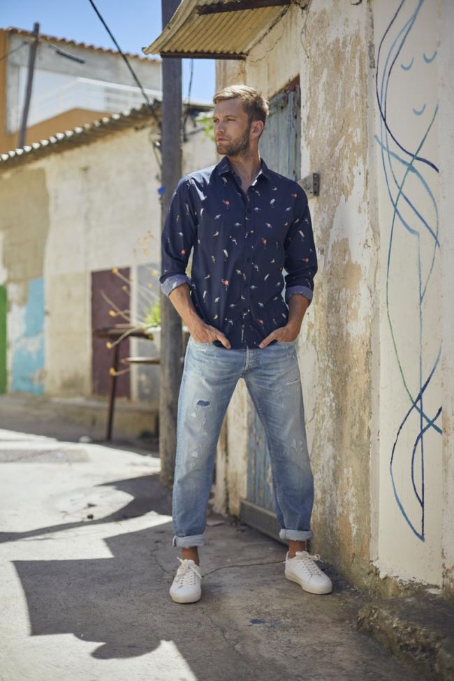 Bird print Birdy shirt