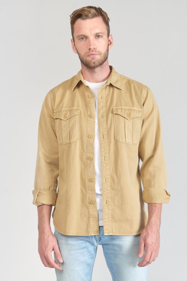 Surchemise Carel beige sable