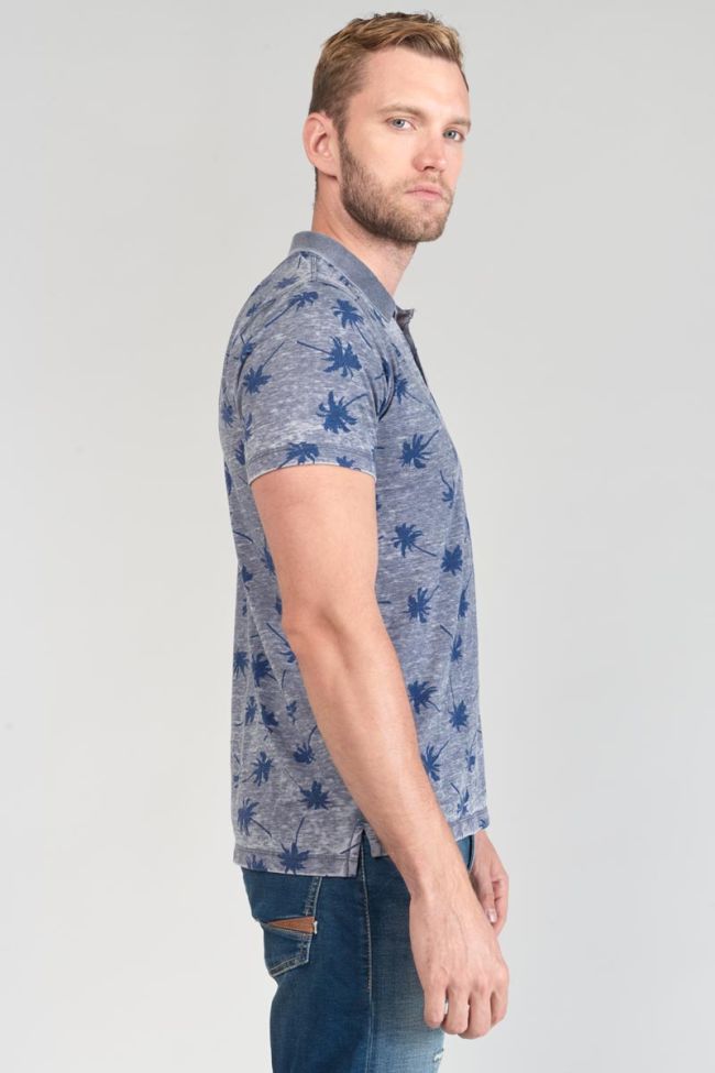 Palm tree print Chevy polo shirt