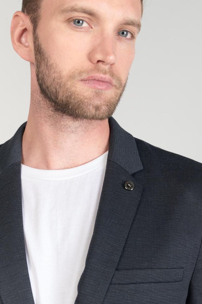 Blue marled black Cinel blazer