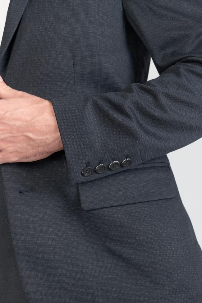 Blue marled black Cinel blazer