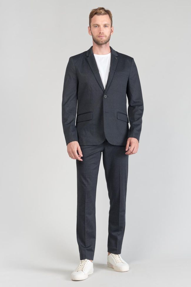 Blue marled black Cinel blazer