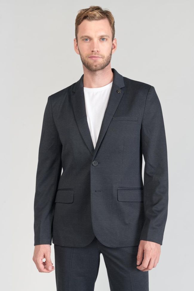 Blue marled black Cinel blazer