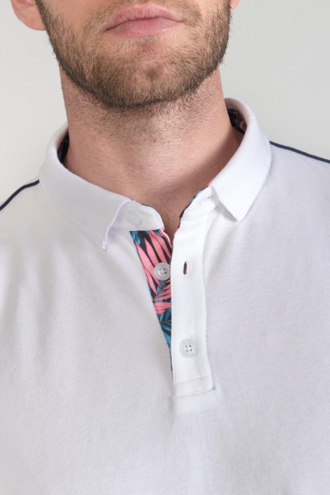 White Cotrel polo shirt