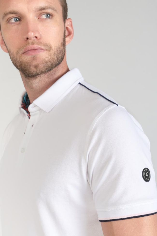 White Cotrel polo shirt