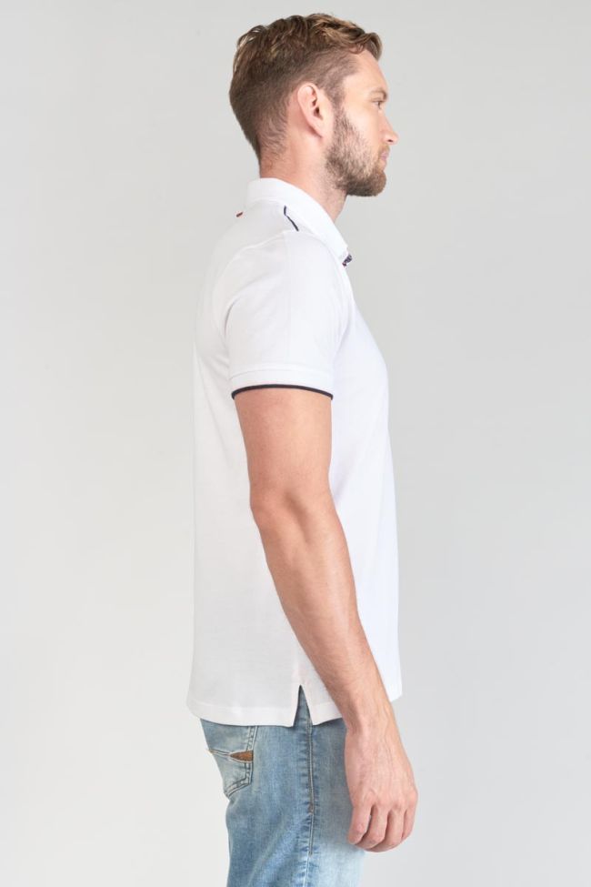 White Cotrel polo shirt