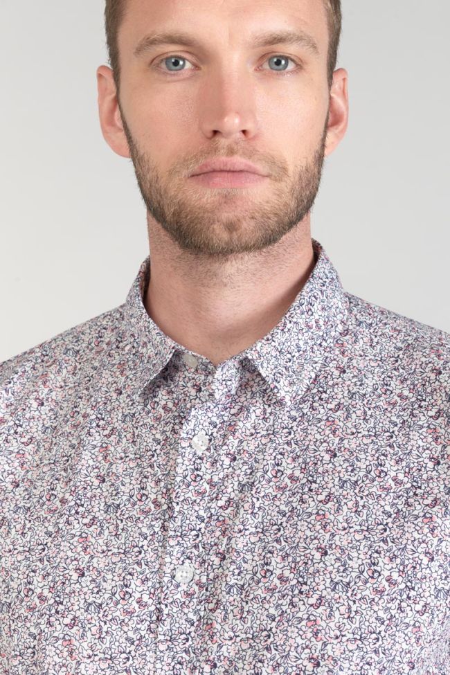 Pink floral Flam shirt