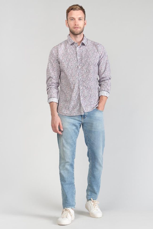 Pink floral Flam shirt