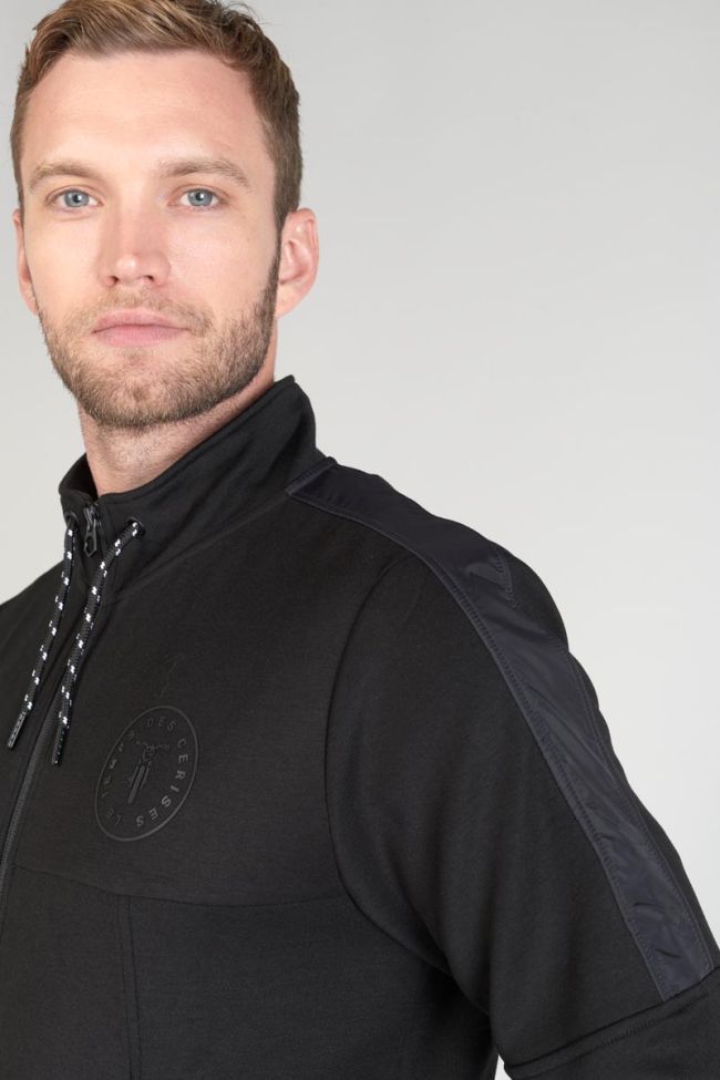 Black Gimo zip-up sweatshirt
