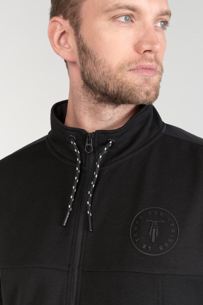 Black Gimo zip-up sweatshirt